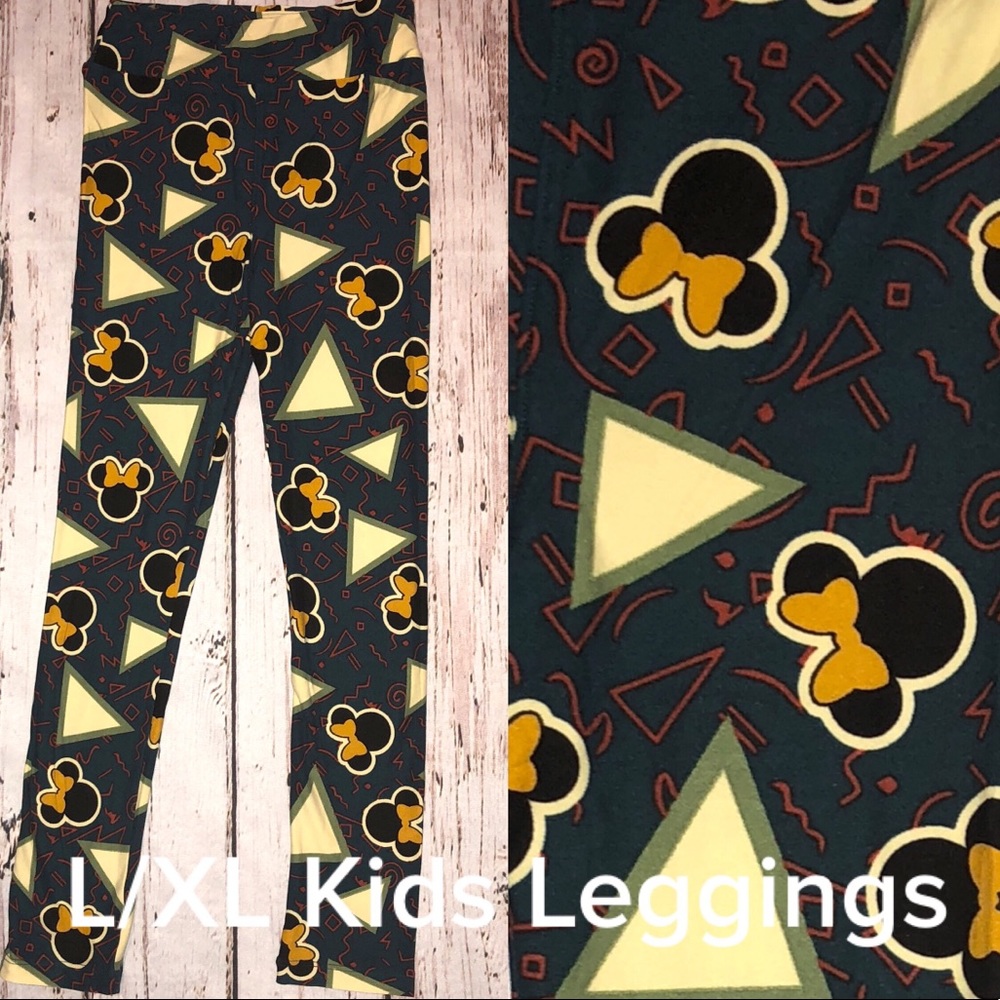 LuLaRoe Disney leggings L/XL NWT Minnie Mouse
